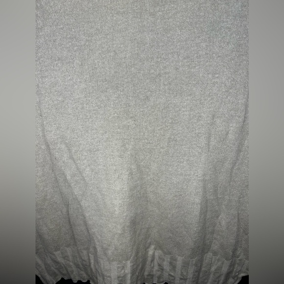 Women’s Bryn Walker Tan Linen Cotton Long Sleeve Scoop Neck Sweater Size Small - Picture 6 of 6